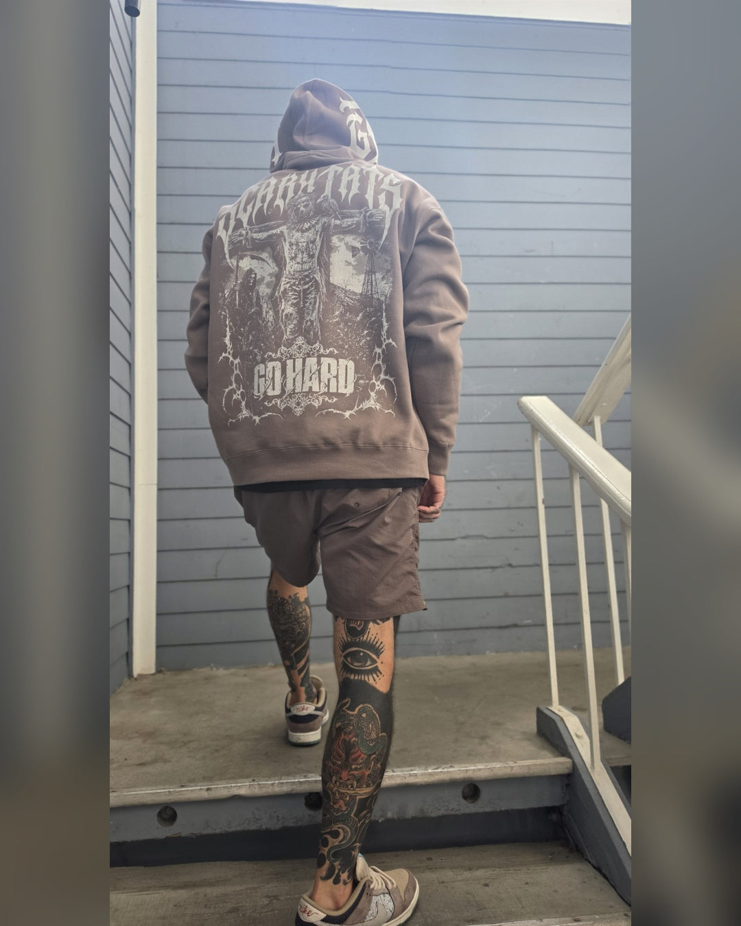 Scary Tats Go Hard Hoodie