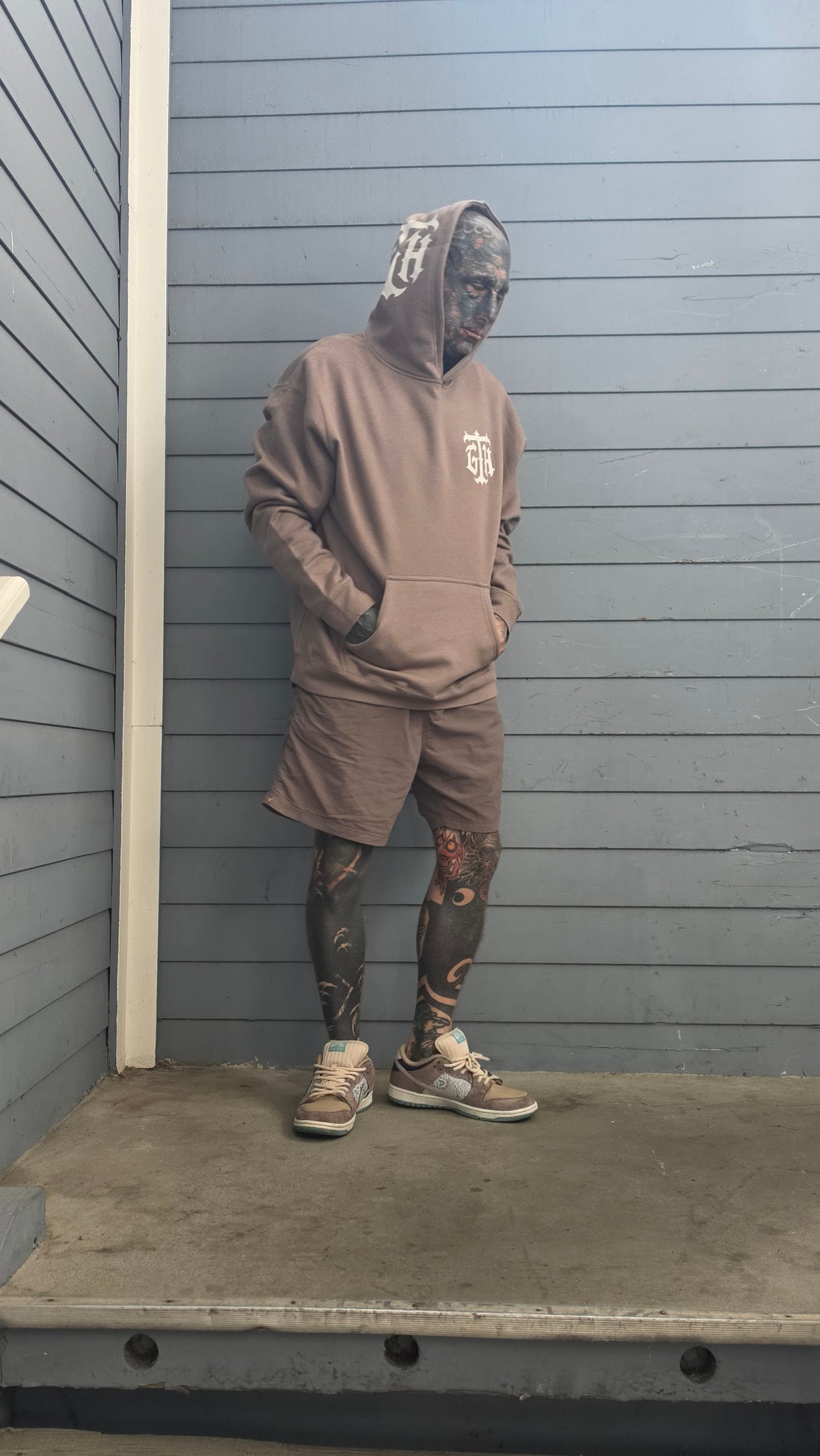 Scary Tats Go Hard Hoodie