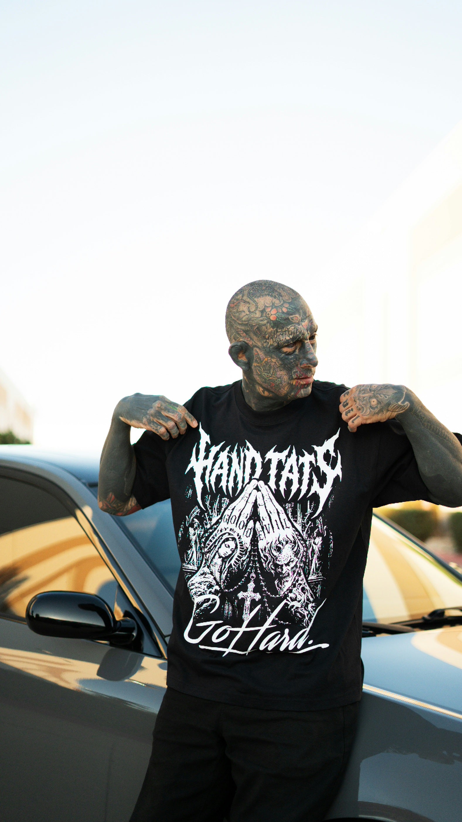Hand Tats Go Hard Tshirt