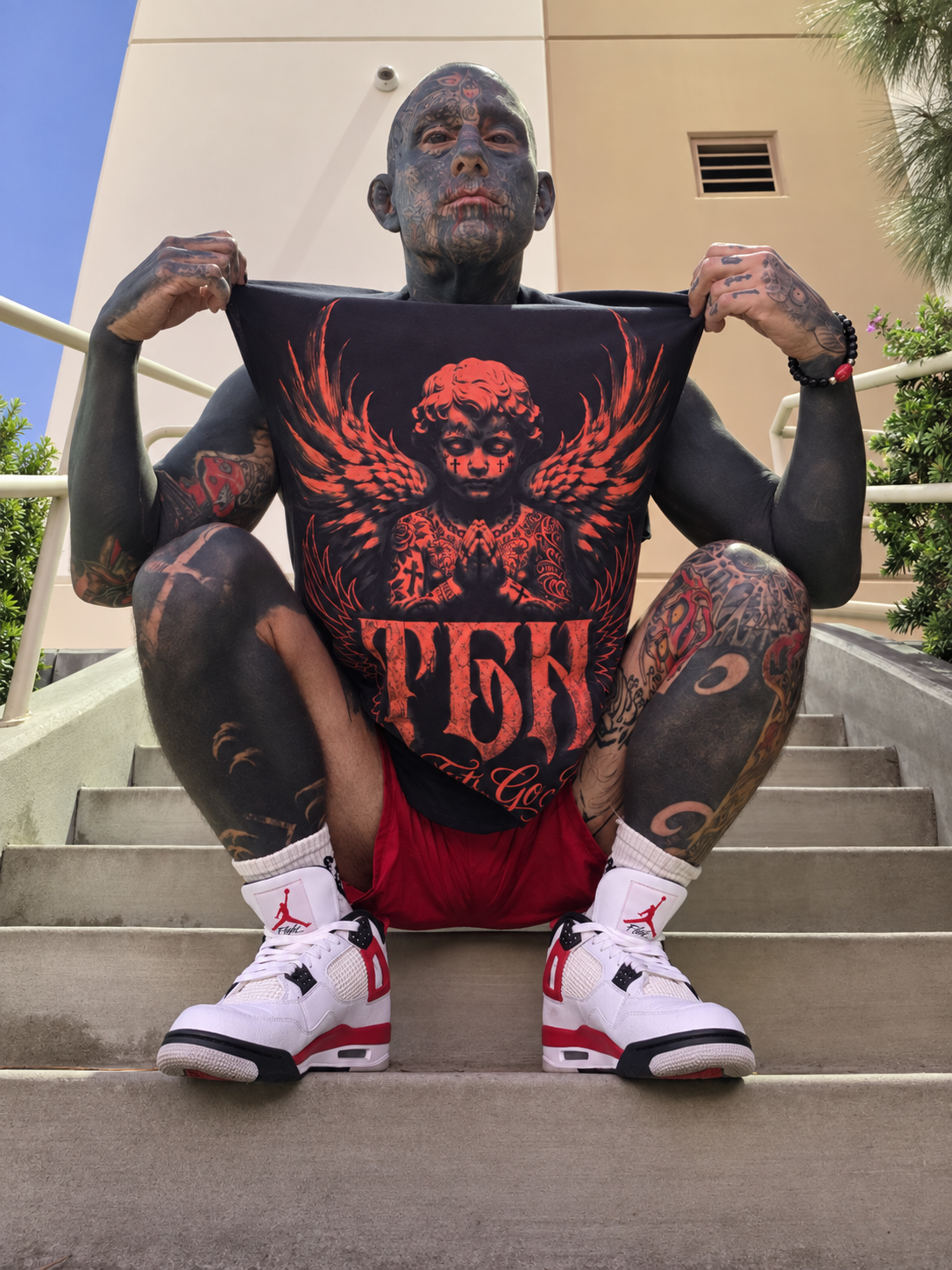 Soul Tats Go Hard – Cutoff Sleeve Shirt