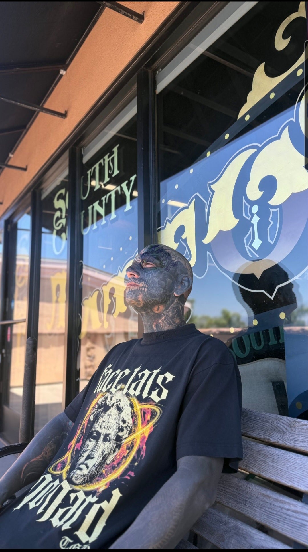 Face Tats Go Hard Tee